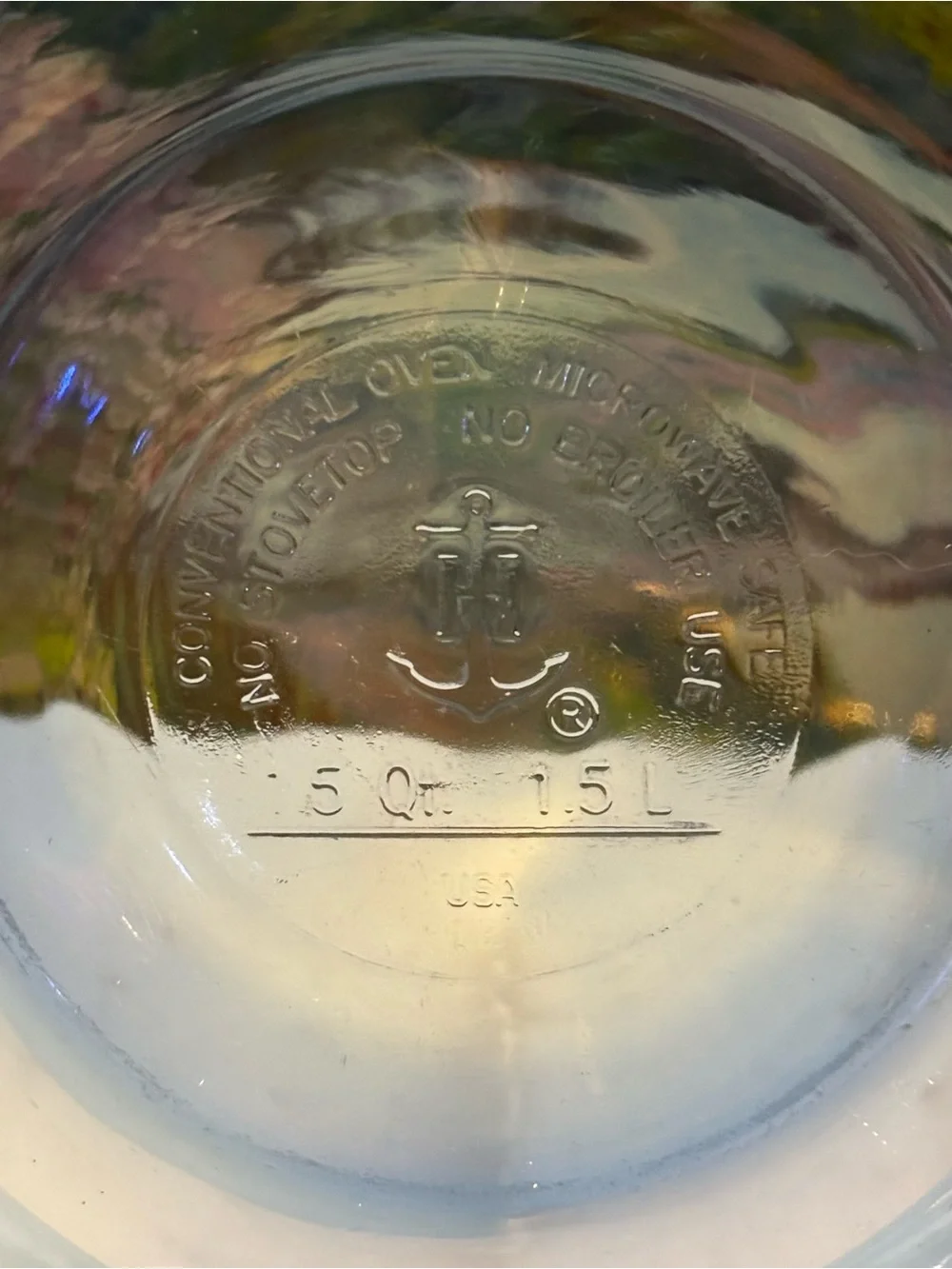 Anchor Hocking Cobalt Blue Mixing Bowl Vintage